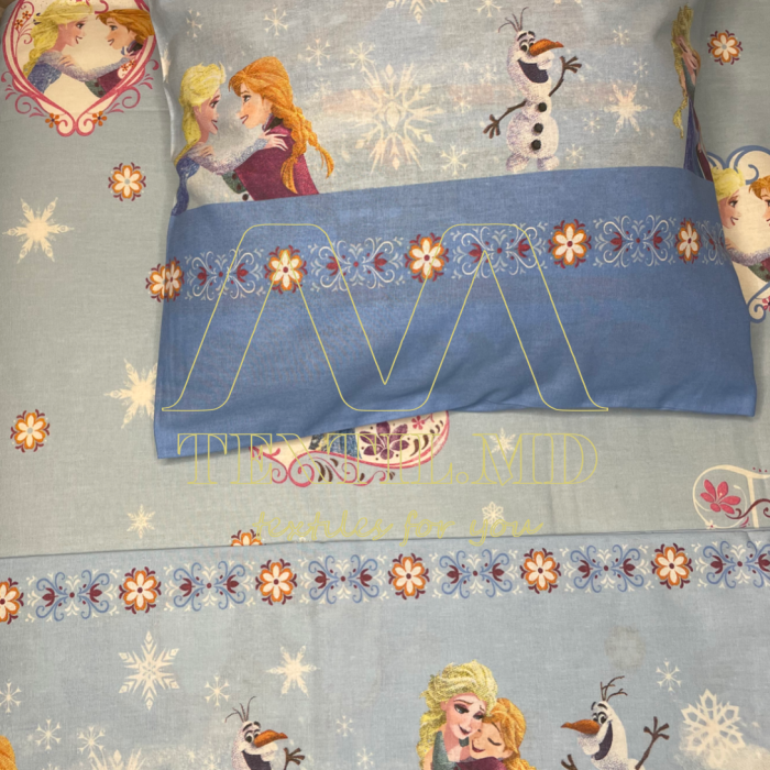 Lenjerie de pat pentru copii "Elsa şi Anna" 110*144cm