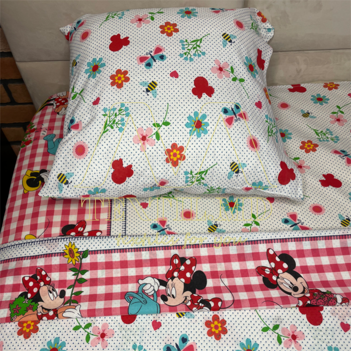 Lenjerie de pat pentru copii "Minnie Mouse" 110*144 cm